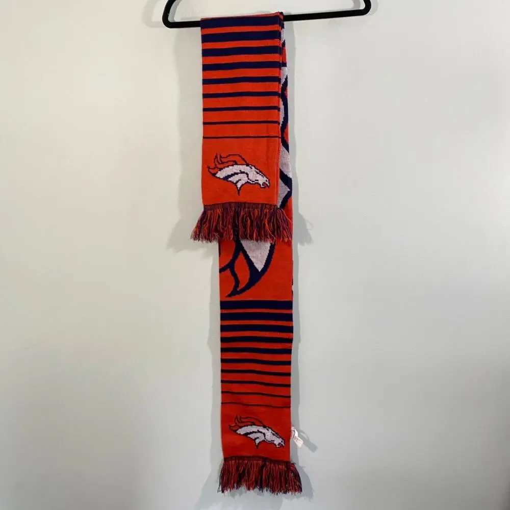 Forever Collectibles NFL Denver Broncos Orange Big Logo Scarf